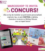 Concurs: Afla ce il face pe copilul tau fericit si MarcoShop te premiaza cu o tableta