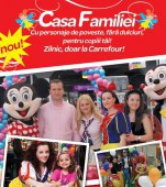 Casa Familiei, o casa de marcat prioritara pentru familii, disponibila in hipermarketurile Carrefour