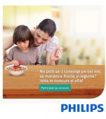 Tu cum iti convingi copilul sa manance legume? Raspunde si poti castiga un storcator Philips