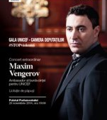 Maxim Vengerov va concerta la Gala UNICEF - Camera Deputatilor 2014  