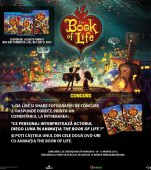 Castiga un DVD cu filmul de animatie The Book of Life