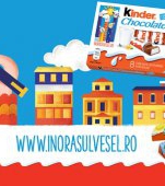 Kinder Chocolate incurajeaza exprimarea copiilor prin desen