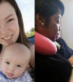 Iata cum trebuie sa se comporte oamenii in avion cu o mama cu un bebelus 