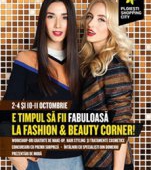 Workshop-uri speciale si servicii gratuite de infrumusetare in cel de-al doilea weekend Fashion & Beauty Corner in Ploiesti Shopping City