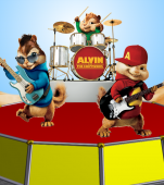 Castiga unul dintre cele 2 DVD-uri Alvin and The Chipmunks 4