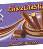 Milka ChocoLila Stix - biscuiti crocanti inveliti  in cea mai fina ciocolata din Alpi 