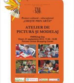 ATELIER DE PICTURA SI MODELAJ pentru copii