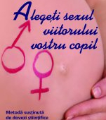 Castiga una dintre cele cinci carti Alegeti sexul viitorului vostru copil, oferite de editura Meteor Press