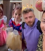 Tavi Clonda și Gabriela Cristea și-au dus fetițele la Disneyland. Au petrecut timp de calitate pe tărâmul de poveste