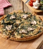 Quiche cu ciuperci: cea mai simplă rețetă