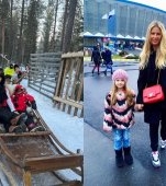 Andreea Bănică a plecat în Laponia fără fiica ei. De ce nu a mers Sofia în vacanța de familie