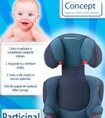 Castiga un fotoliu auto, oferit de Bebe Concept, pentru siguranta copilului tau!