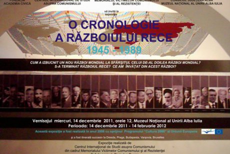 Expozitia itineranta Cronologia Razboiului Rece la Muzeul National al Unirii Alba Iulia