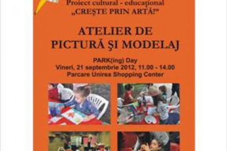 ATELIER DE PICTURA SI MODELAJ pentru copii