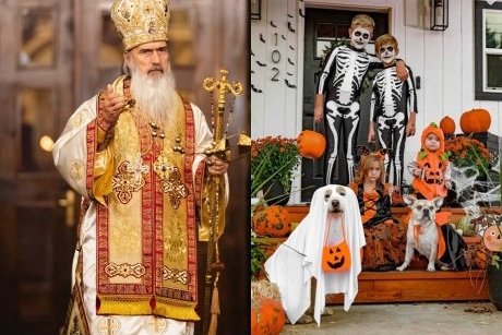 ÎPS Teodosie susține că este păcat ca cei mici să participe la activități de Halloween: „În loc să primească lumină, primesc întuneric"