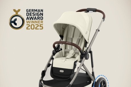 Produsele CYBEX sunt câștigătoare la categoria design de produs excelent în cadrul “GERMAN DESIGN AWARDS 2025”