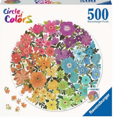 puzzle „Cerc Flori” de la brandul Ravensburger