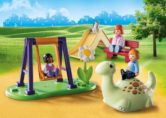 set de joaca PLAYMOBIL 1.2.3 Loc de Joacă Pentru Copii