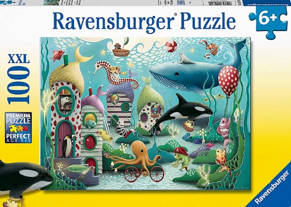 puzzle cu animale marine