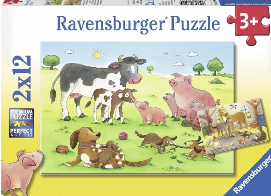 puzzle cu animale domestice