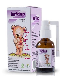 spray oral cu plante LARIDEP